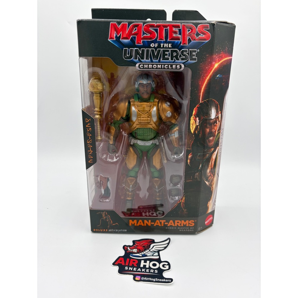 Mattel Masters of the Universe Chronicles Man-At-Arms Action Figure MOTU New